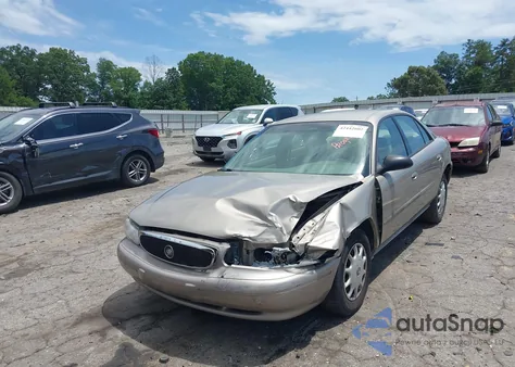 2003 Buick Century Custom из США, поврежденный, VIN 2G4WS52J731186230